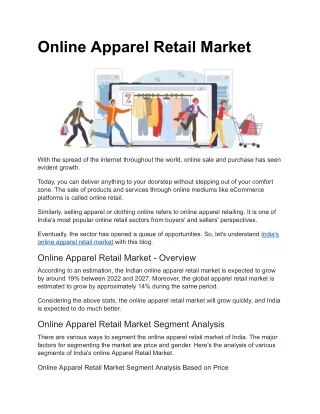 Online Apparel Retail Market