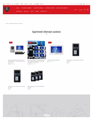 Buy Apartment Intercom Systems Online In Australia