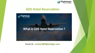 GDS Hotel Reservation
