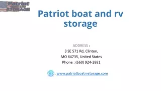 Patriot ppt (1)