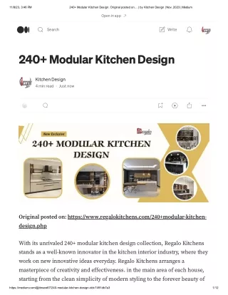 Top 10 Modular Kitchen Manufacturers