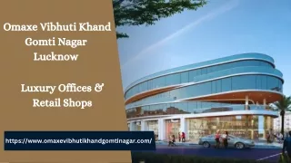 Omaxе Vibhuti Khand Gomti Nagar Lucknow | Bеst Officеs