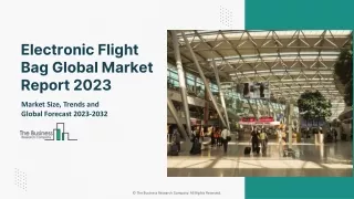 Electronic Flight Bag Market 2023 | Insight And Segments Analysis Report