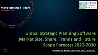 Strategic Planning Software Market Size, Share, Trends and Future Scope Forecast 2022-2030