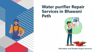 Water purifier Repair Services in Bhawani Peth