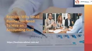 Reasons Why Small Businesses Need To Hire an Accounting Firm