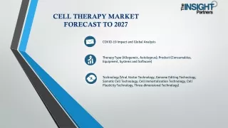 Cell Therapy Market Size, Growth Analysis 2027