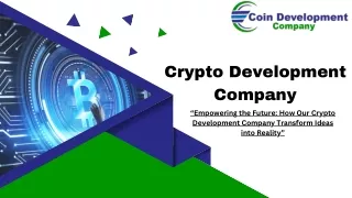 Cryptocurrency Development