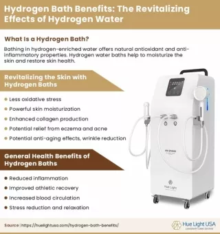 Hydrogen Bath Benefits: The Revitalizing Effects of Hydrogen Water