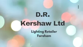 Lighting Retailer Fareham