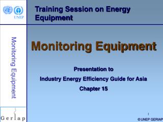 Training Session on Energy Equipment