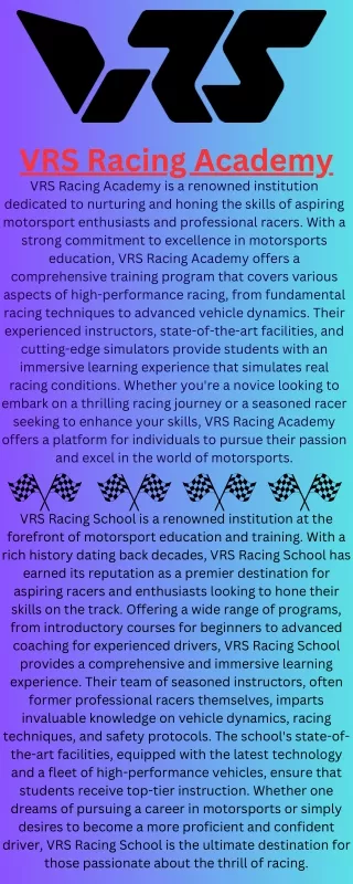VRS Racing Academy