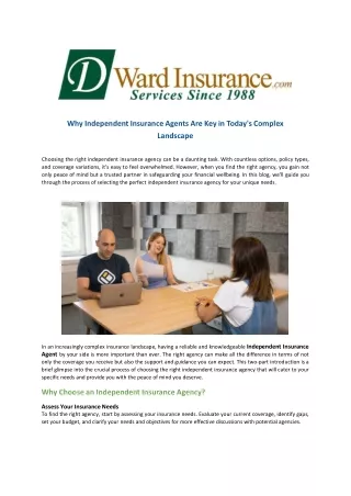 Why-Independent-Insurance-Agents-Are-Key-in-Today_s-Complex-Landscape