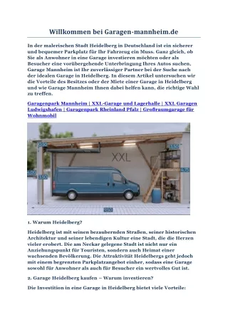 xxl garagen kaufen