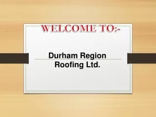 Looking for the best Roofing Contractor in Oshawa