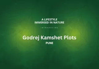 Godrej Kamshet Pune Brochure