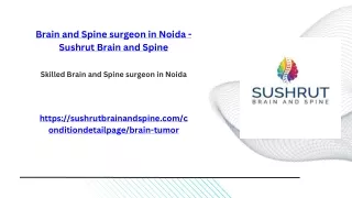 Brain and Spine surgeon in Noida - Sushrut Brain and Spine