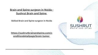 Brain and Spine surgeon in Noida - Sushrut Brain and Spine