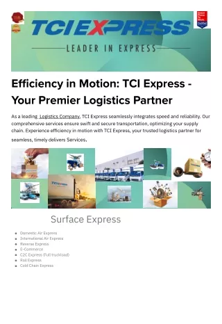 Logistics Company