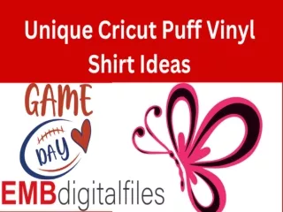 cricut puff vinyl ideas