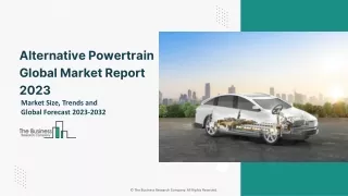 Alternative Powertrain Global Market By Product Type, By Vehicle Type, By Applicaation, By Component, Opportunity Analys