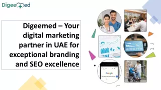 Digeemed – Your digital marketing partner in UAE for exceptional branding