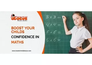 Boost Your Childs Confidence in Maths