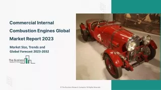 Commercial Internal Combustion Engines Market 2023 New Technologies, Growth Rate