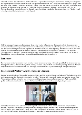 7 Things You Should Not Do With interior painting services