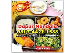 WA 0819-4421-1588 Catering Ayam Goreng Depok Mampang