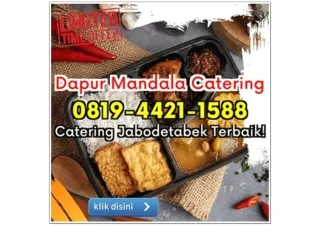 HP 0819-4421-1588 Catering Hajatan Depok Beji Dapur Mandala