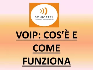 VOIP: COS’È E COME FUNZIONA