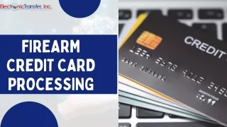 Firearm Credit Card Processing