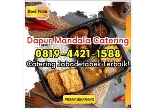 HP 0819-4421-1588 Catering Harian Depok Tanahbaru Dapur Mandala