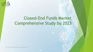 Closed-End Funds Market