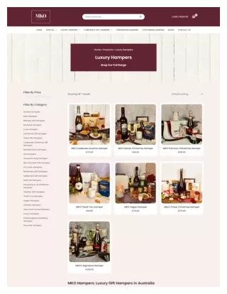 Luxury Hampers And Gifts Australia