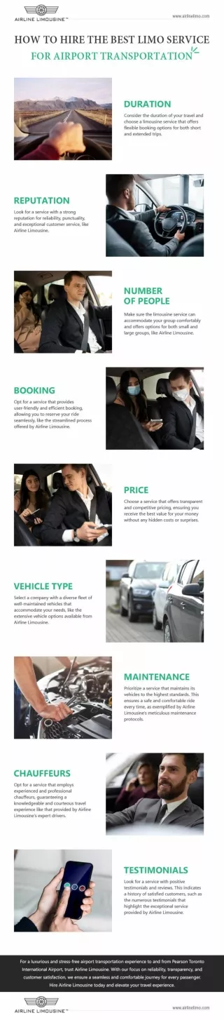 How to Hire the Best Limo Service for Airport Transportation