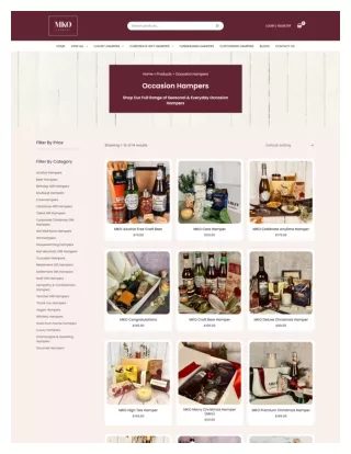 Buy Occasion Hampers Online in Australia