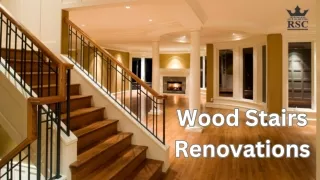 Wood Stairs Renovations