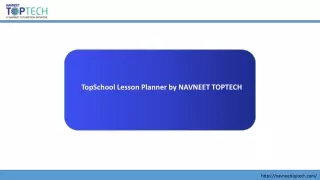 TopSchool Lesson Planner by NAVNEET TOPTECH