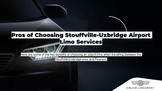 Luxury Airport Limo Service in Stouffville Uxbridge Key to Effortless Travel