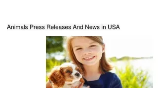 Animals Press Releases 10_11_23