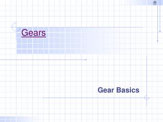 Gears