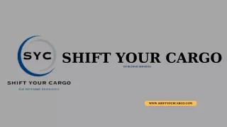 SHIFT YOUR CARGO