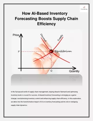 How AI-Based Inventory Forecasting Boosts Supply Chain Efficiency