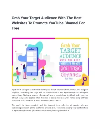 Grab Your Target Audience With The Best