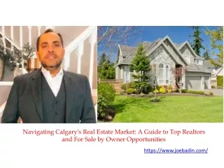 Navigating Calgary's Real Estate Market A Guide to Top Realtors and For Sale by Owner Opportunities