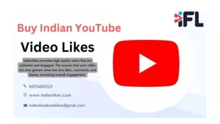 Buy Indian YouTube Video Likes - IndianLikes