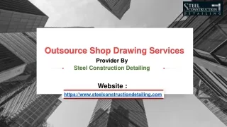 Shop Drawing Services