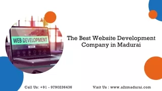 Reputed Web Development And Digital Marketing Company Offering End-To-End Customized Services